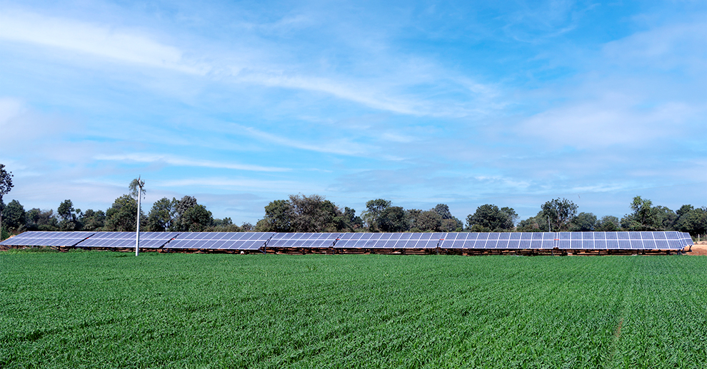 ROLE OF SOLAR ENERGY IN UPLIFTING THE AGRICULTURE SECTOR IN INDIA