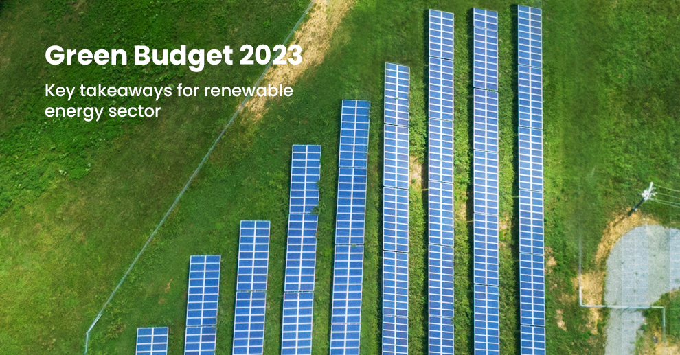 Green Budget” 2023 - Key Takeaways for Renewable Energy Sector