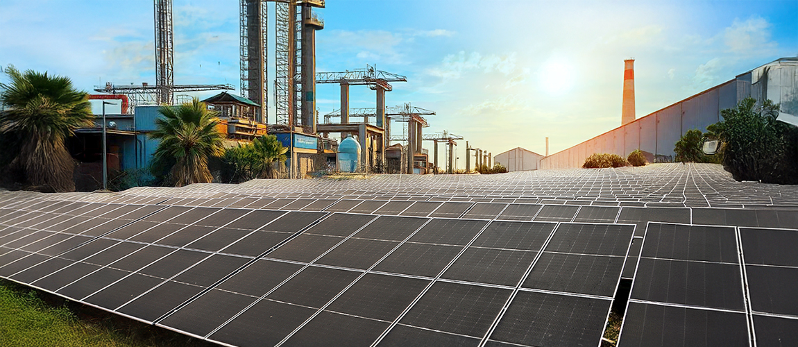 Solar -Drive cost savings for industrial clients in indian-lubi-electronics